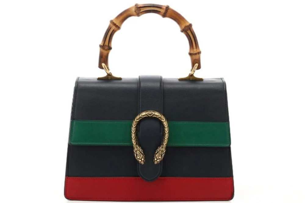Gucci Bag Handbag Dionysus Top Handle Navy Blue
